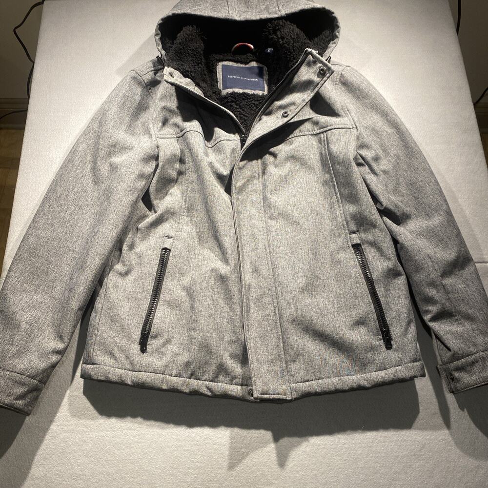 Tommy Hilfiger Lined Coat Hoodie Men’s Medium